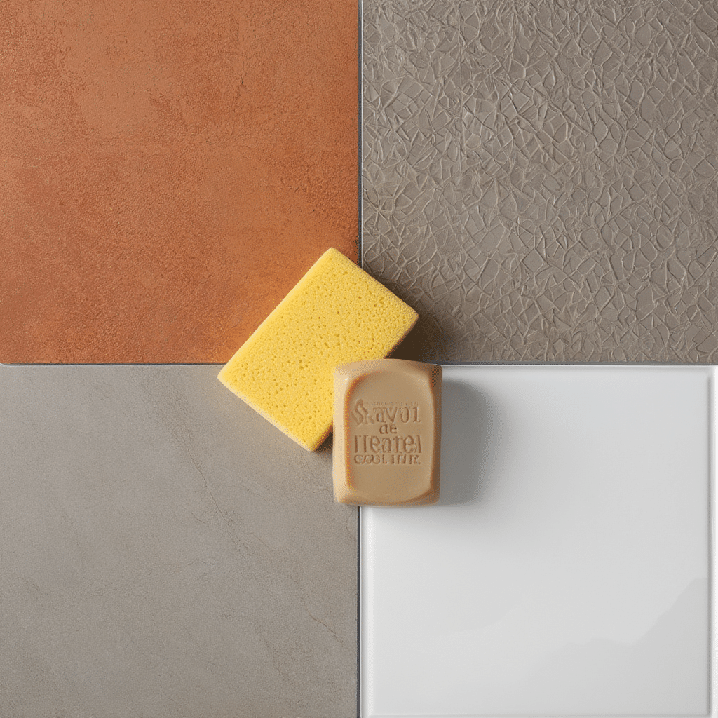 Nettoyage selon les types de carrelage