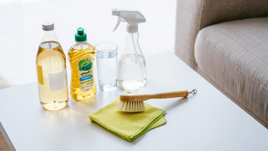 méthodes efficaces pour nettoyer un canapé en tissu