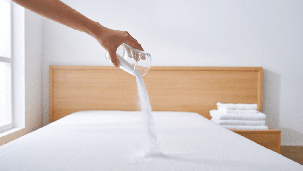 Nettoyage de matelas étape par étape