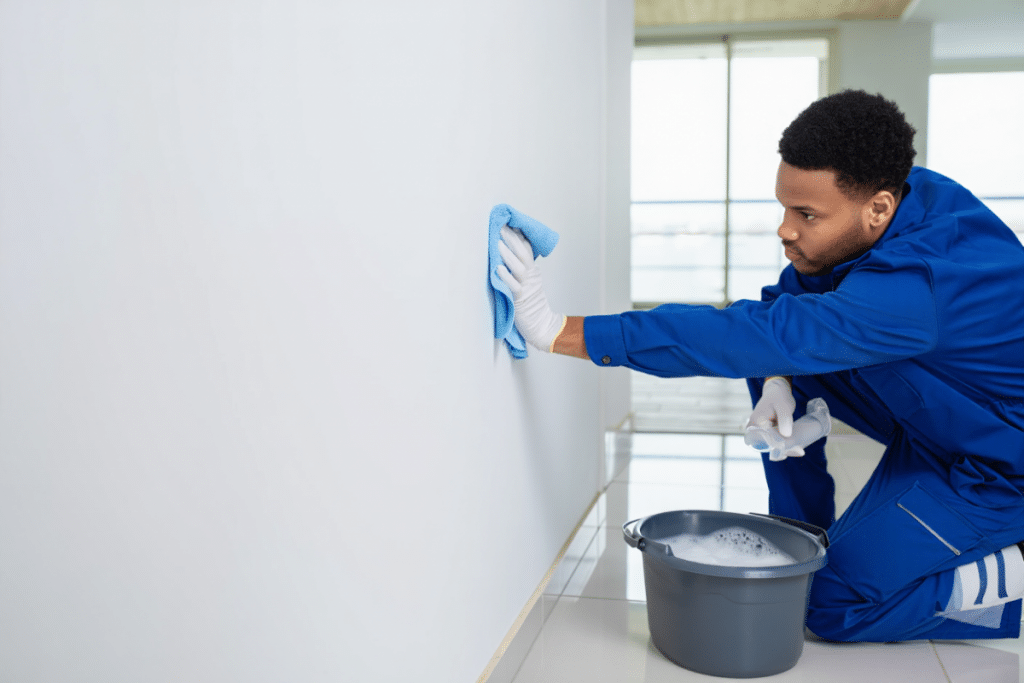 Astuces pour nettoyer un mur blanc