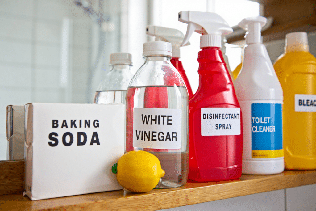Produits pour nettoyer toilettes