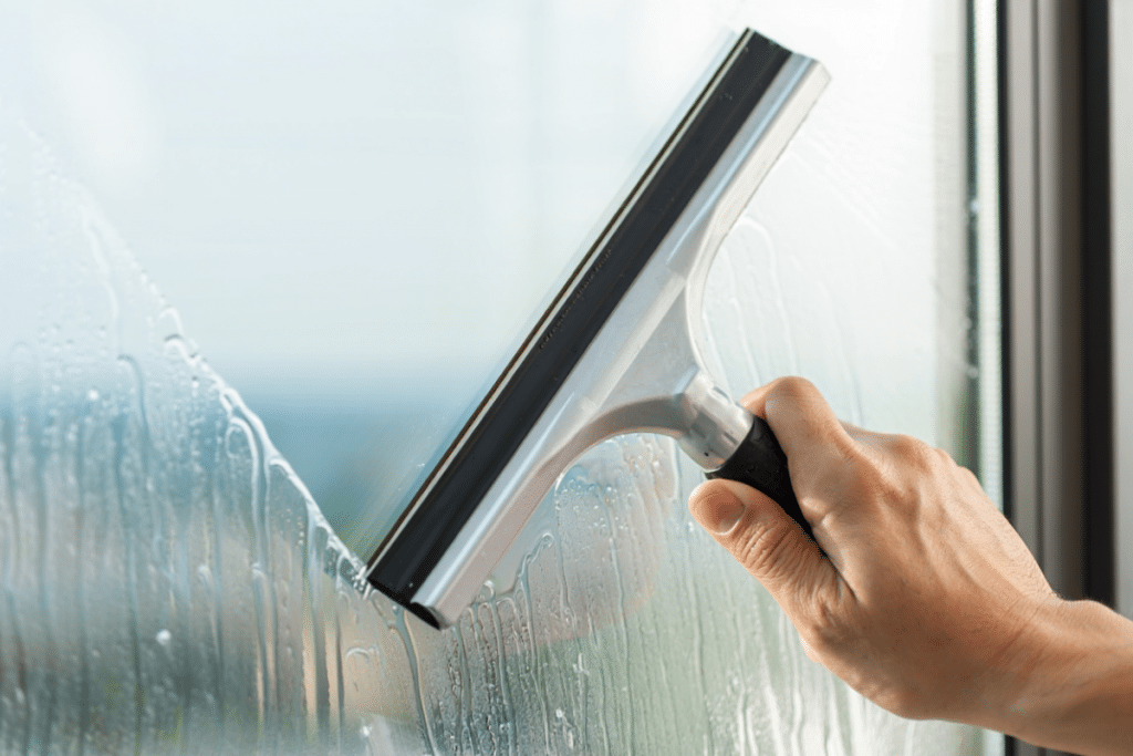 Technique de raclage de vitre