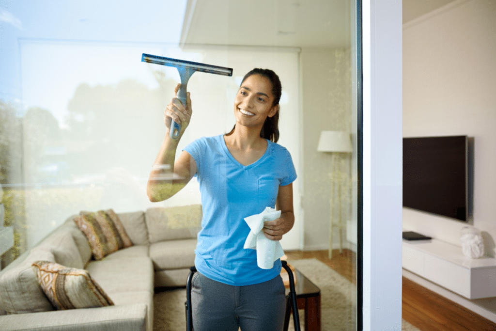Astuces pour nettoyer une vitre sans trace