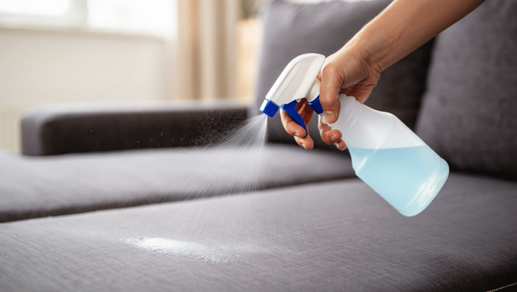 Nettoyer un canapé étape par étape