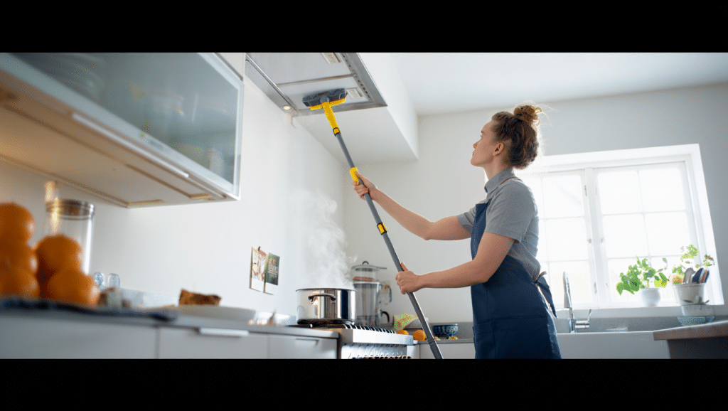 nettoyer plafond cuisine